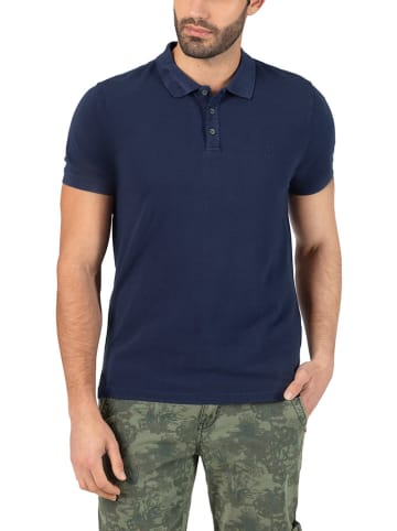 Timezone Koszulka polo w kolorze granatowym