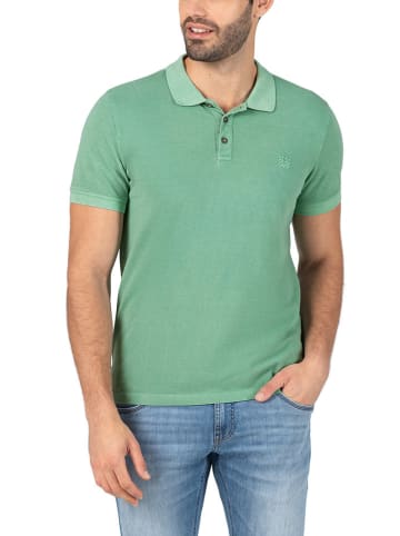 Timezone Poloshirt in Grün