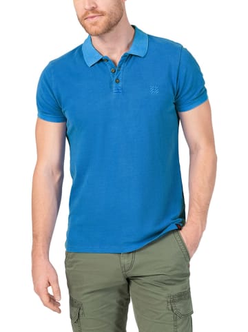 Timezone Koszulka polo w kolorze niebieskim