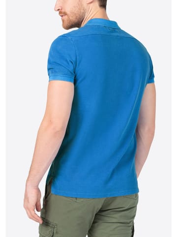 Timezone Poloshirt in Blau