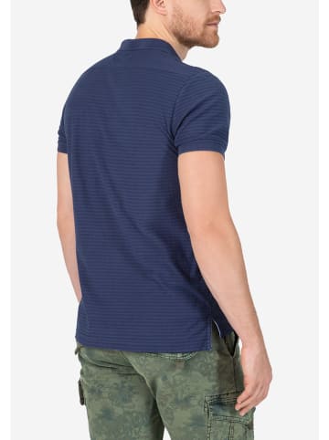 Timezone Poloshirt in Blau
