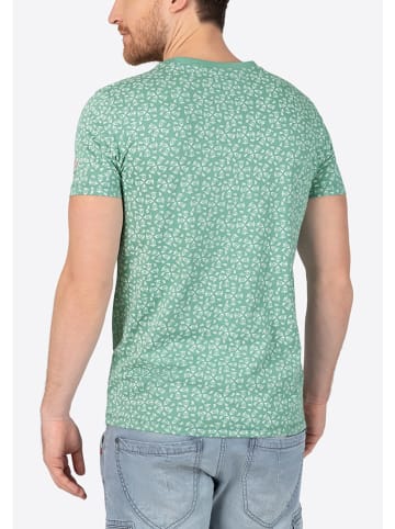 Timezone Shirt wit/groen