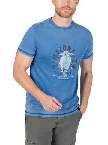 Timezone Shirt in Blau