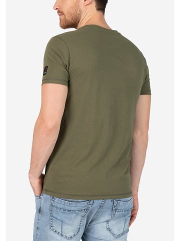 Timezone Koszulka w kolorze khaki