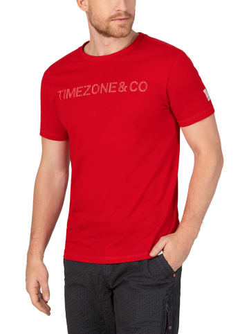 Timezone Koszulka w kolorze czerwonym