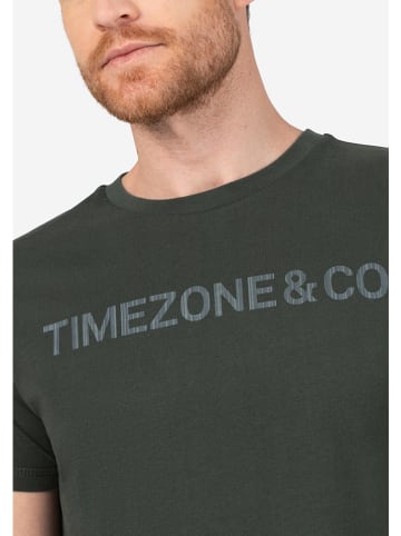 Timezone Koszulka w kolorze khaki