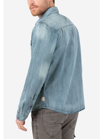 Timezone Jeanshemd in Hellblau