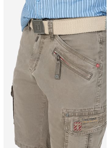 Timezone Jeansshorts "Ryker" - Regular fit - in Taupe
