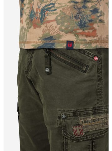 Timezone Jeansshorts "Ryker" - Regular fit - in Khaki
