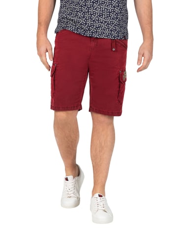 Timezone Jeansshorts "Ryker" - Regular fit - in Rot