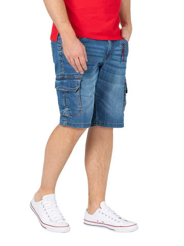 Timezone Jeansshorts "Ryker" - Regular fit - in Blau