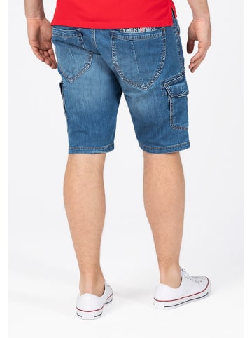 Timezone Jeansshorts "Ryker" - Regular fit - in Blau