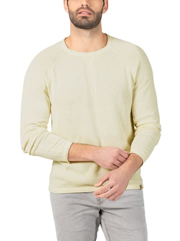 Timezone Sweter w kolorze beżowym
