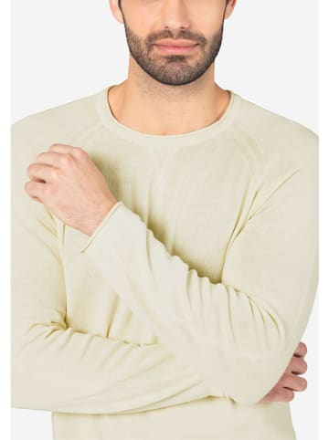 Timezone Sweter w kolorze beżowym