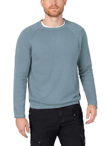Timezone Pullover in Hellblau