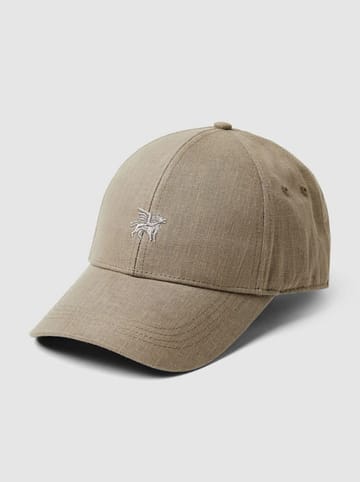 Vanguard Leinen-Cap in Beige