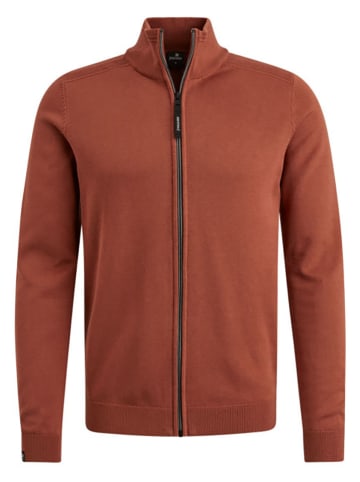 Vanguard Cardigan in Cognac