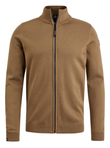 Vanguard Cardigan in Hellbraun