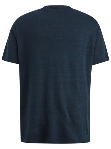 Vanguard Leinen-Shirt in Dunkelblau