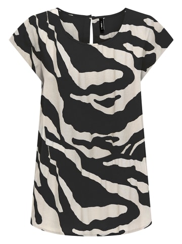 ONLY Bluzka "Nova"w kolorze czarno-białym