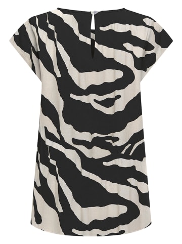 ONLY Bluzka "Nova"w kolorze czarno-białym