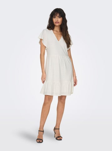 ONLY Kleid "Sandra" in Creme