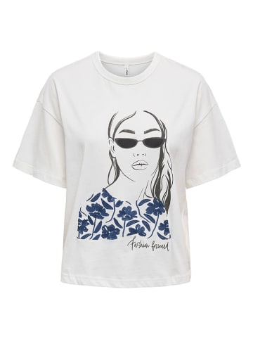 ONLY Shirt "Tenna" in Weiß