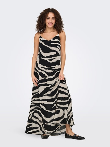 ONLY Jurk "Nova" zwart/beige
