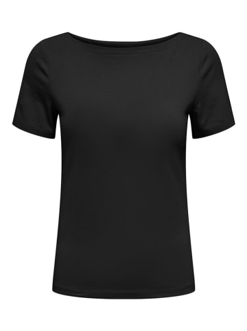ONLY Shirt "Live" in Schwarz