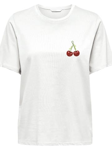 ONLY Shirt "Kita" in Weiß