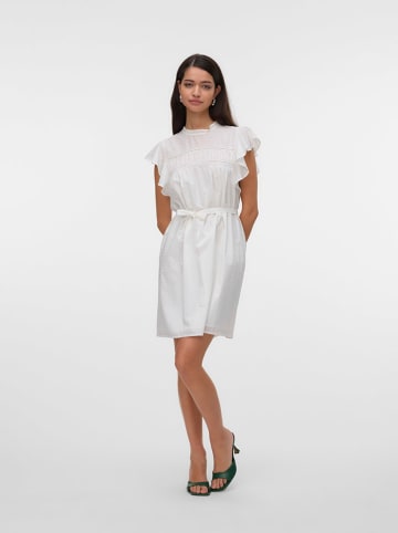 Vero Moda Sukienka w kolorze białym