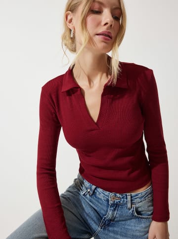 Happiness Istanbul Longsleeve in Bordeaux