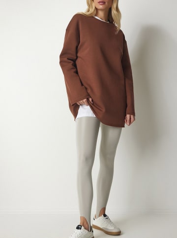 Happiness Istanbul Sweatshirt in Braun