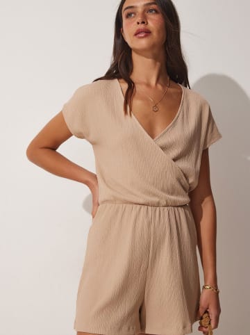 Happiness Istanbul Jumpsuit in Beige