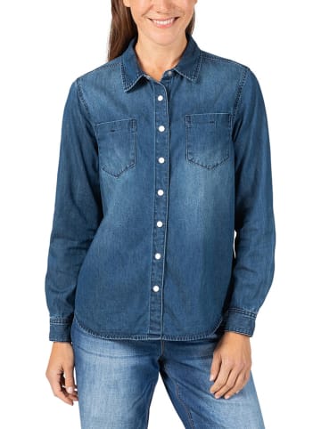 Timezone Jeans-Bluse in Blau