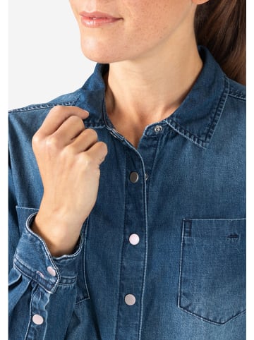 Timezone Spijkerblouse blauw