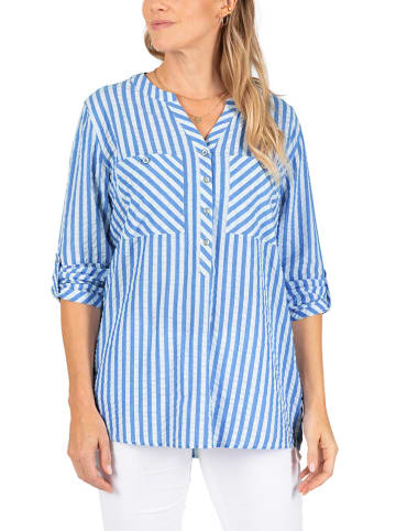 Timezone Bluse in Blau