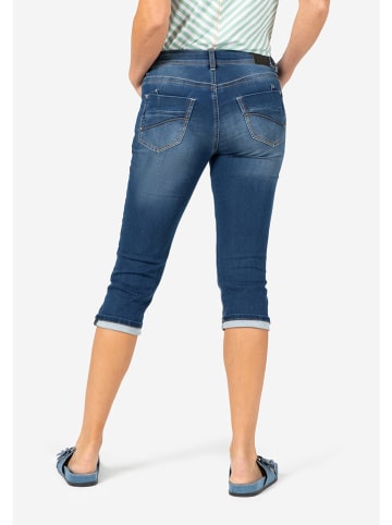 Timezone Jeans-Caprihosen "Tali" - Slim fit - in Dunkelblau