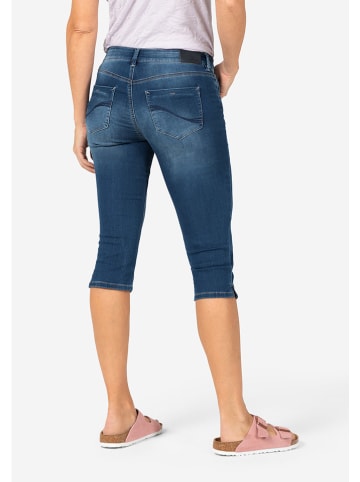 Timezone Jeans-Caprihose "Aleena" - Regular fit - in Blau