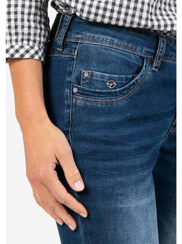 Timezone Jeans-Caprihose "Nali" - Regular fit - in Blau