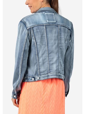 Timezone Jeans-Jacke in Blau