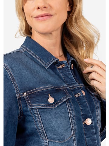 Timezone Jeans-Jacke in Blau