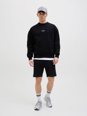 Jack & Jones Sweatshorts "Gordon" in Schwarz