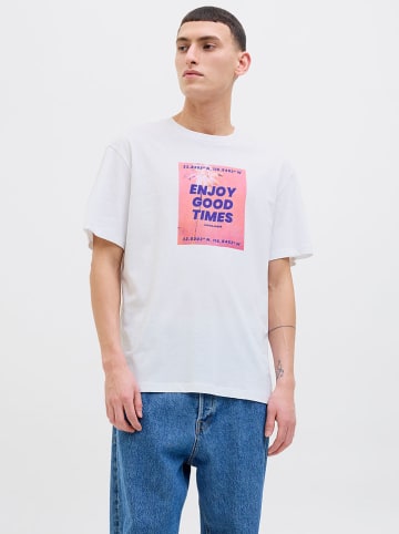 Jack & Jones Koszulka "Porto" w kolorze białym