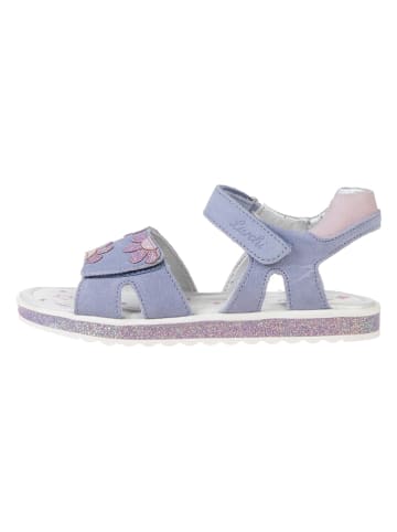 Lurchi Leder-Sandalen in Lila