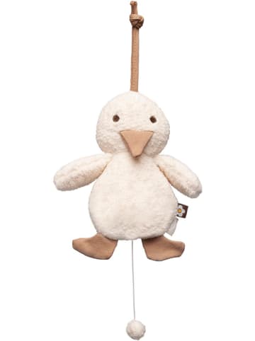 Jollein Spieluhr "Spring Garden Duck" in Weiß - ab Geburt