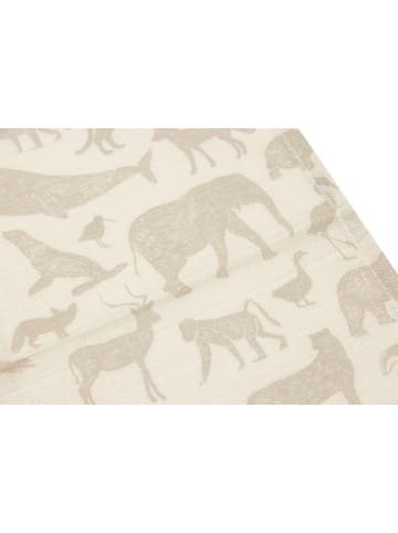 Jollein 3er-Set: Spucktücher in Creme/ Beige - (L)31 x (B)31 cm