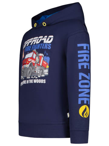 Salt and Pepper Hoodie donkerblauw