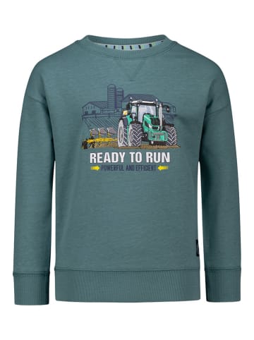 Salt and Pepper Sweatshirt petrol