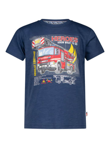 Salt and Pepper Shirt donkerblauw